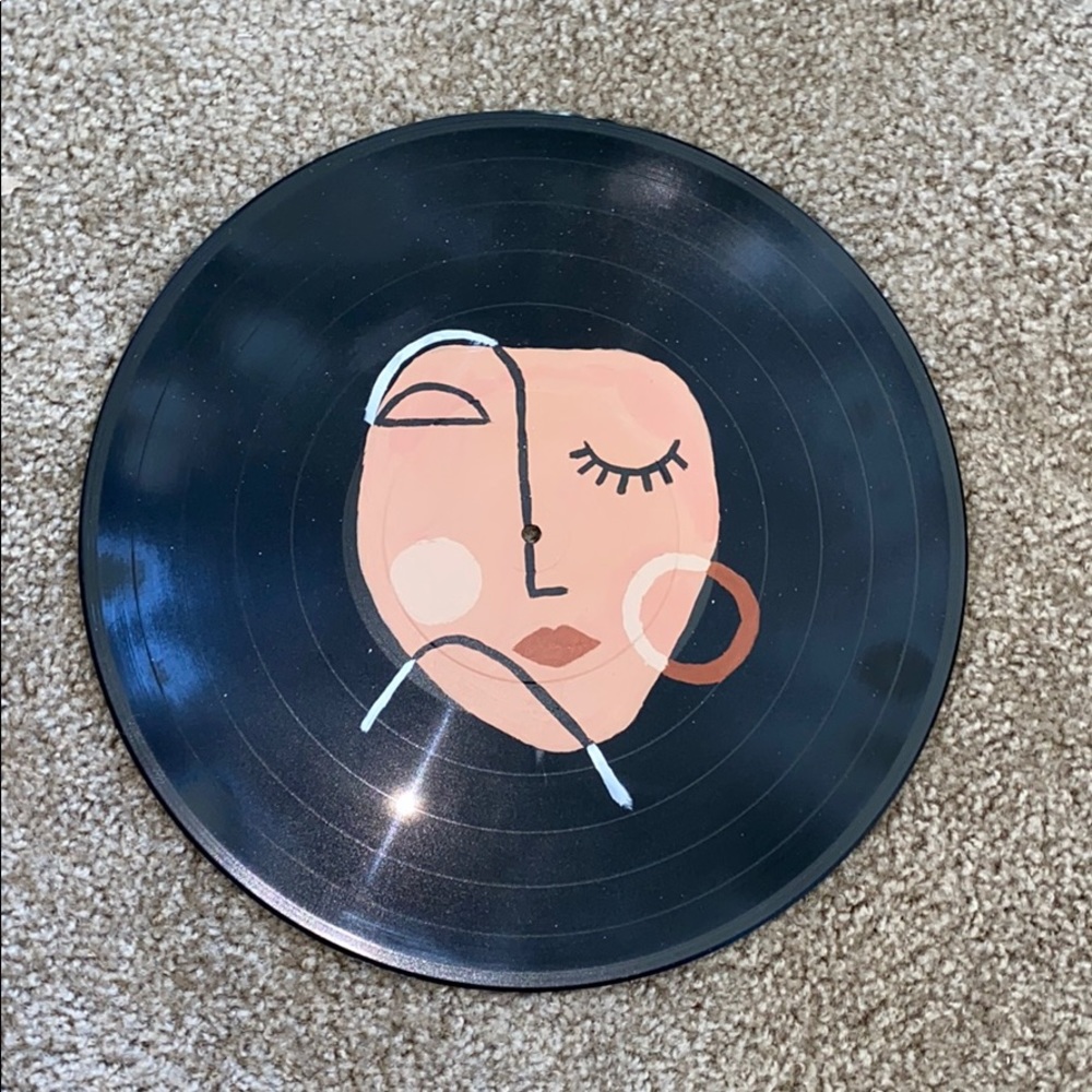HAND PAINTED RECORD